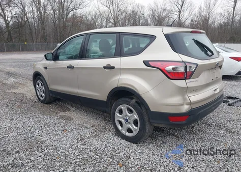 2017 Ford Escape S z USA, uszkodzony, nr VIN 1FMCU0F70HUB87553